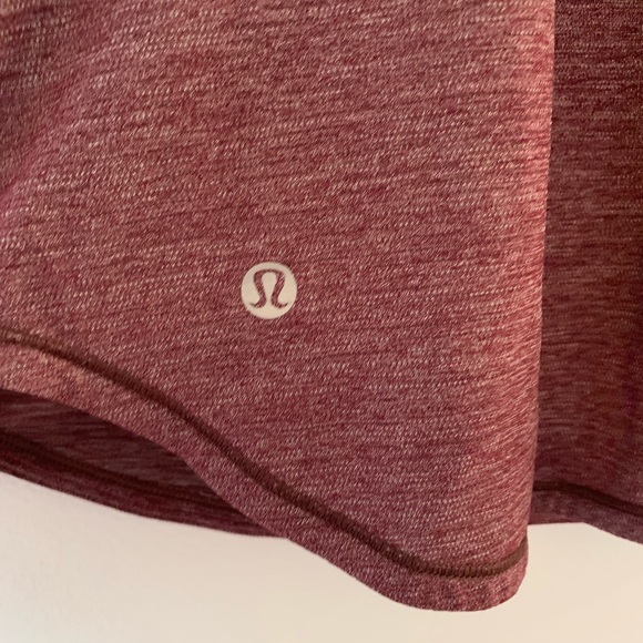 Lululemon Fast As Light Singlet in Heathered Bordeaux Drama - Picture 8 of 8